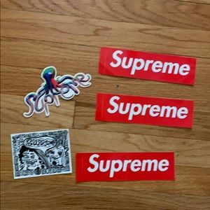 Supreme stickers